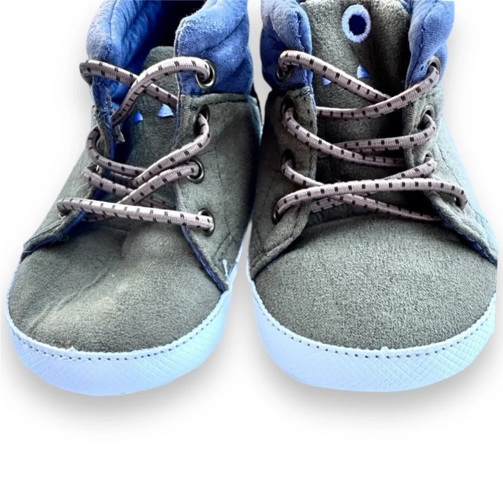 Carter's Critter High-Top Sneaker Crib Shoes Baby